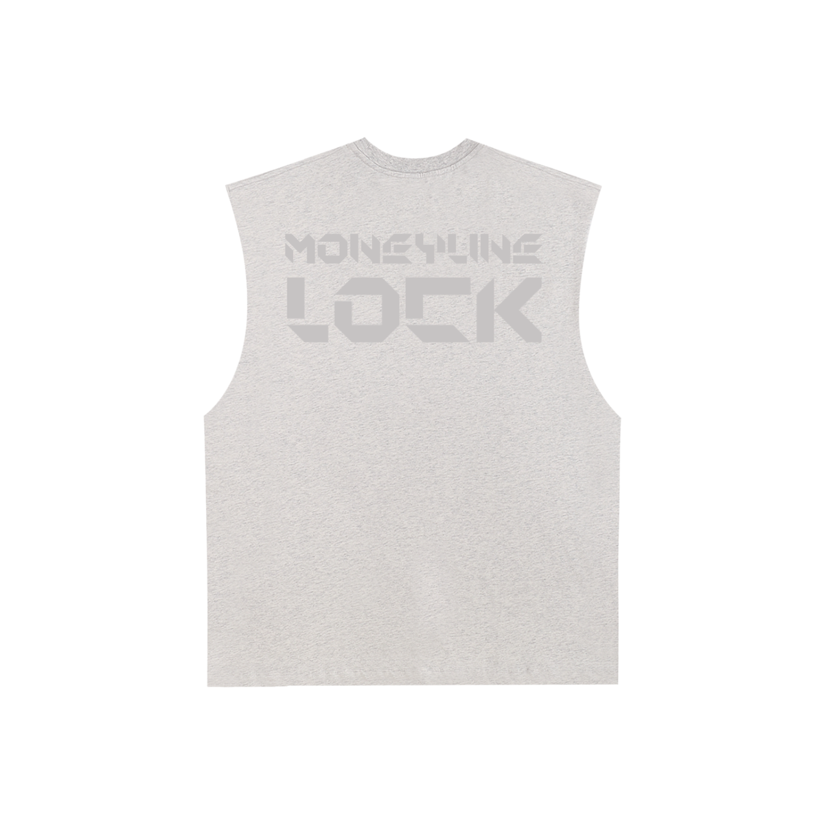 Moneyline Lock Raw-Edge Tank