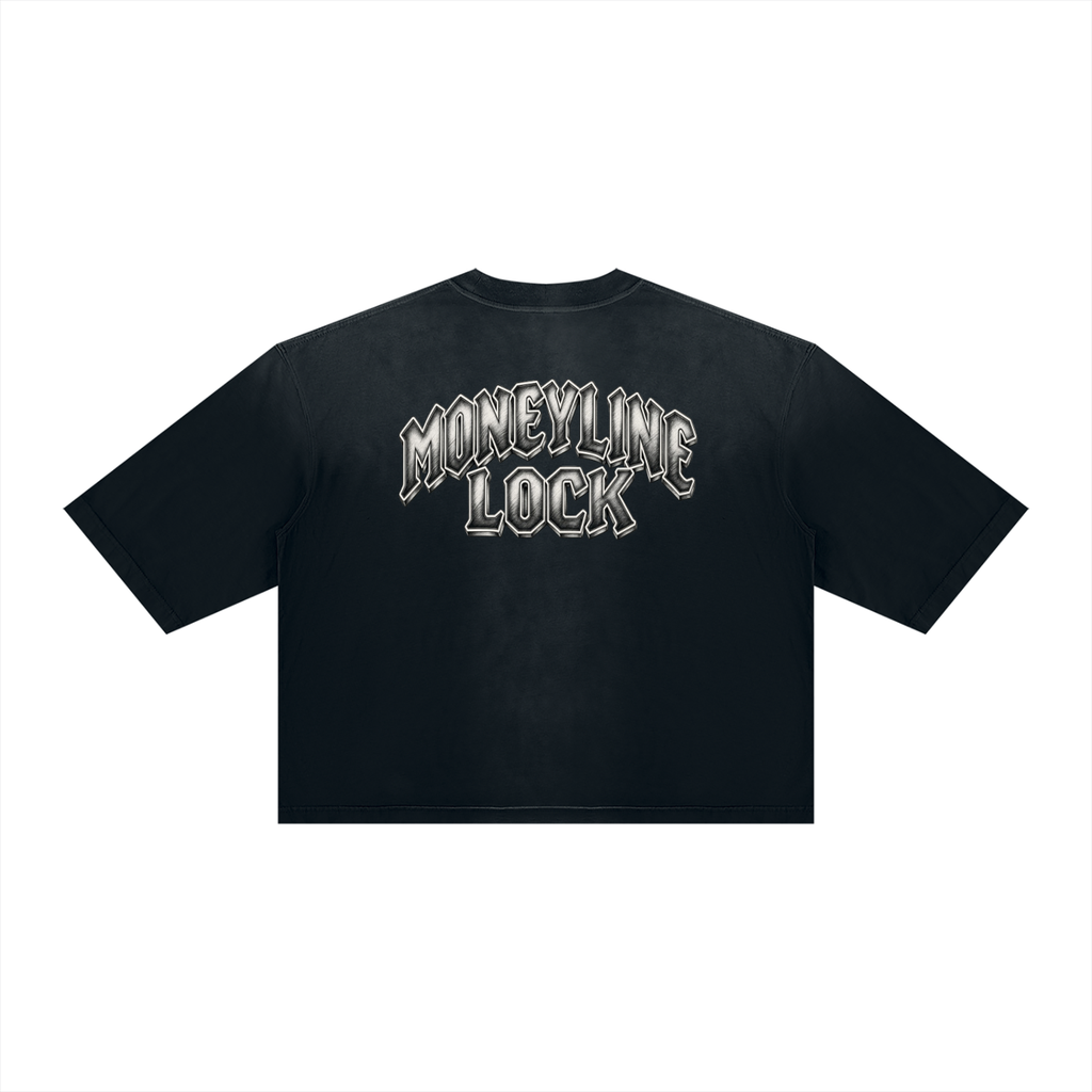 MONEYLINE LOCK  Sunfade Boxy T-Shirt