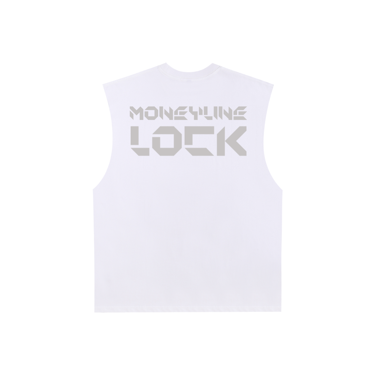 Moneyline Lock Raw-Edge Tank