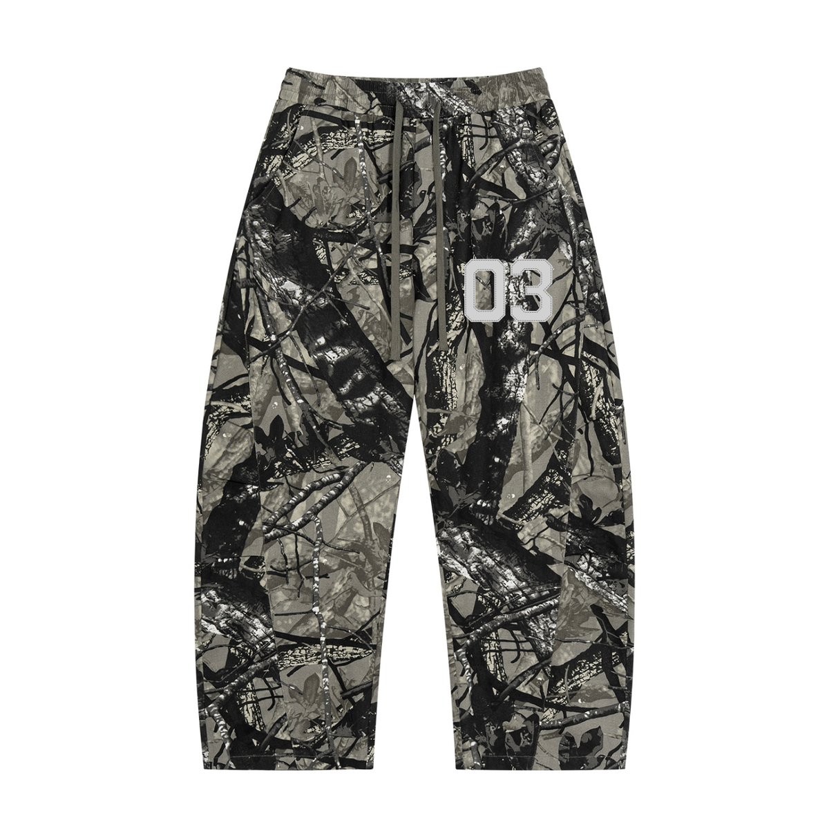 TEAM SPORT off-grid camo barrel pants