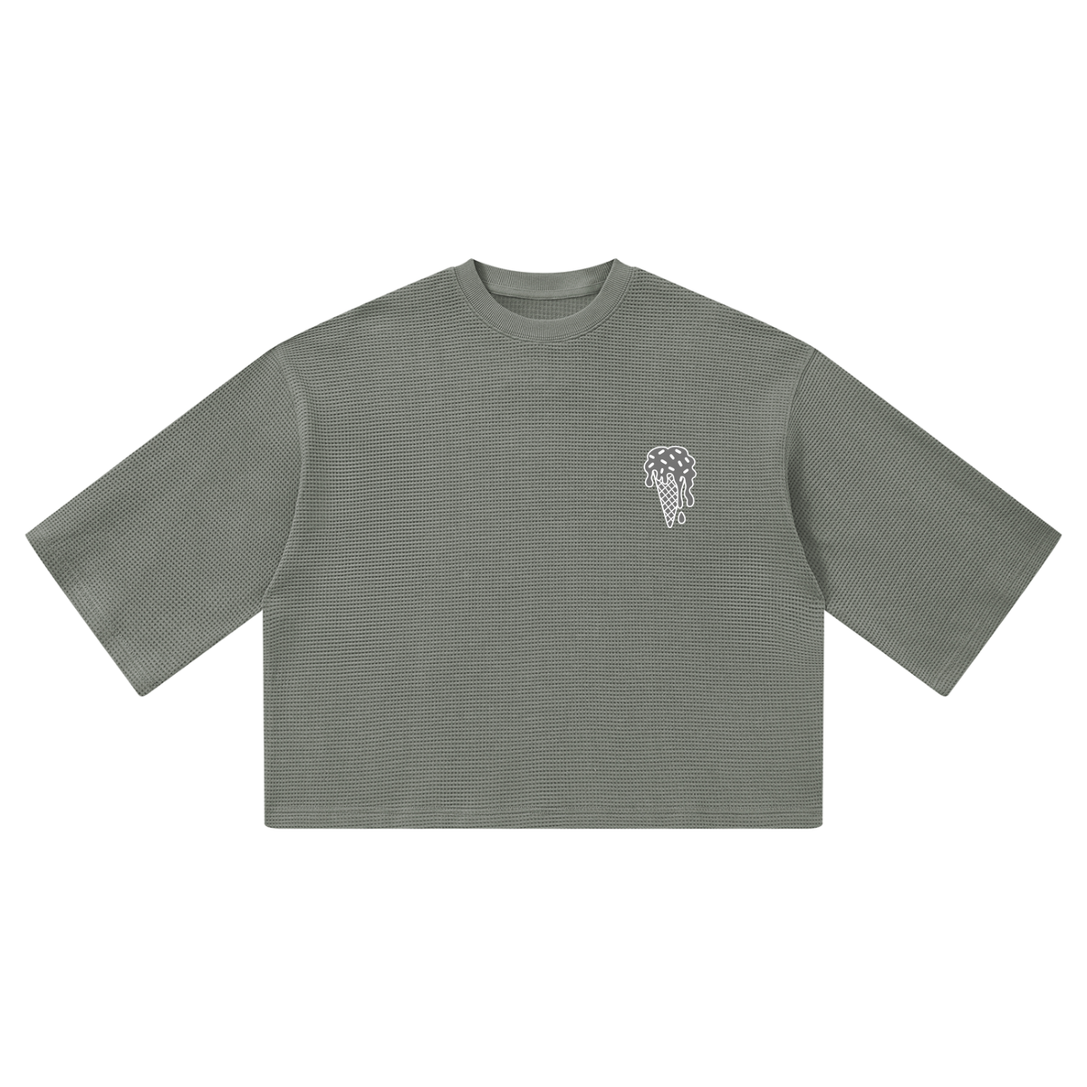 EVERYTHING CHANGES Waffle Boxy T-Shirt